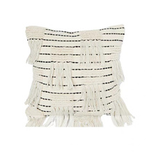 decorative pillows with tassel fringe